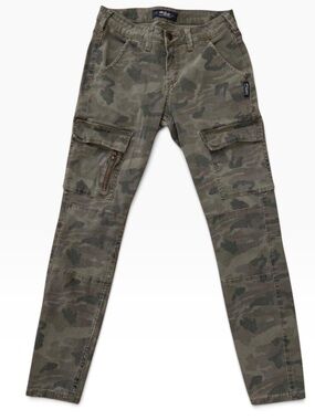 Silver Jeans Co. Camouflage Cargo Pants Size 26 lightly stretch skinny mid